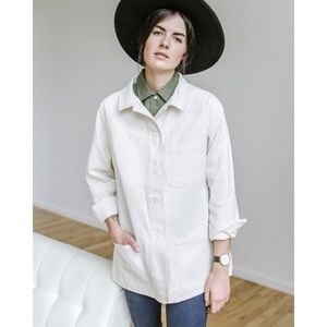 Tradlands Chore Coat in Natural Canvas